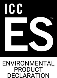 ICC-ES Environmental Product Declaration (EPD) Mark in Black