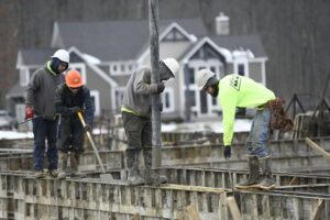 Helix Micro Rebar concrete pouring